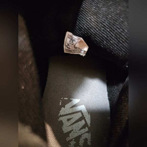 Vans Solid Black High Tops - Picture 8 of 8